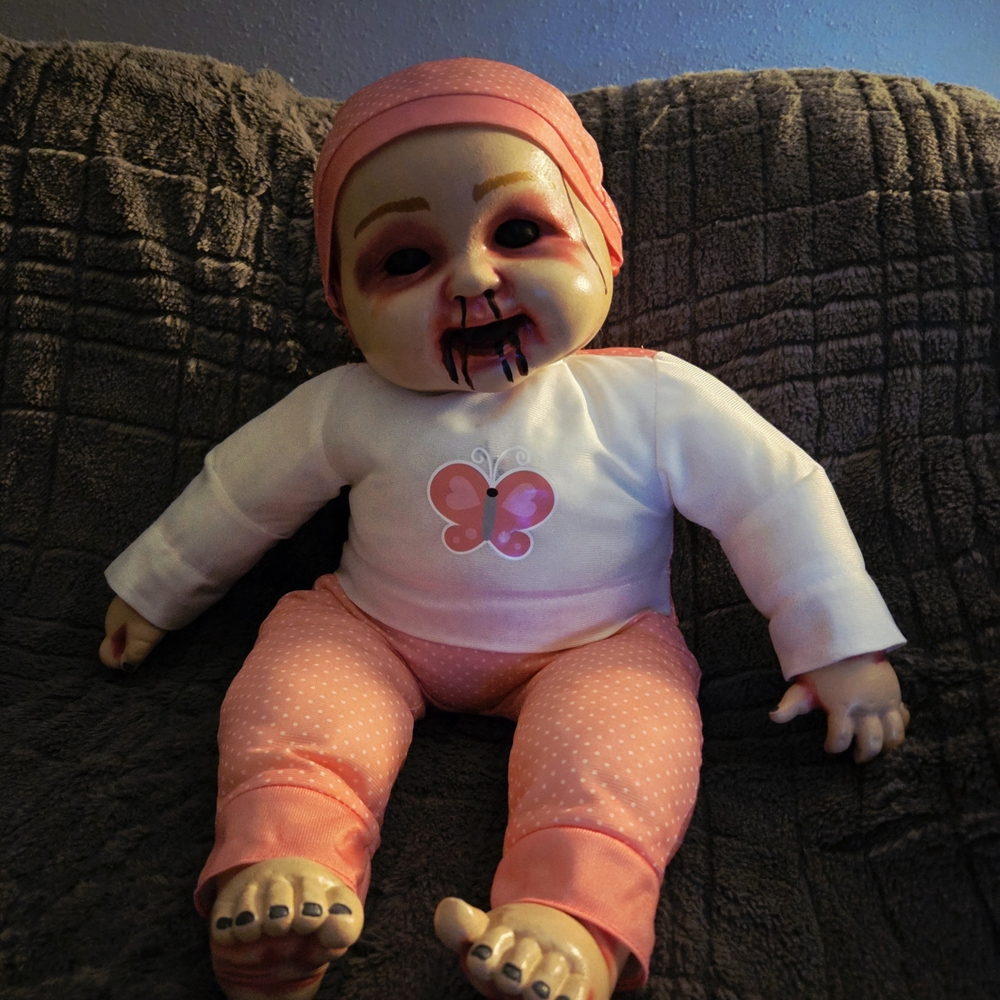 Horror Baby Decor Doll